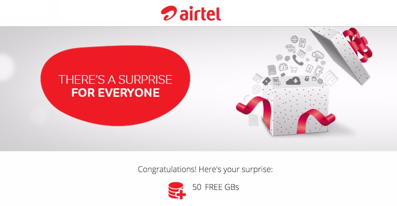 Airtel offers data packs to customers