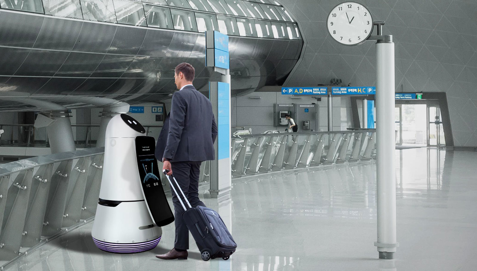 Robots to Help You at Airports in South Korea