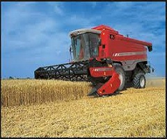 Grain Combine Harvester